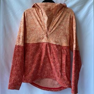 Outdoor Voices S RecTrek Anorak Jacket Pebbled Adobe Canyon Orange Windbreaker